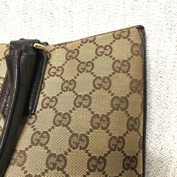 Authentic Gucci Horsebit tote bag - Picture 8 of 15
